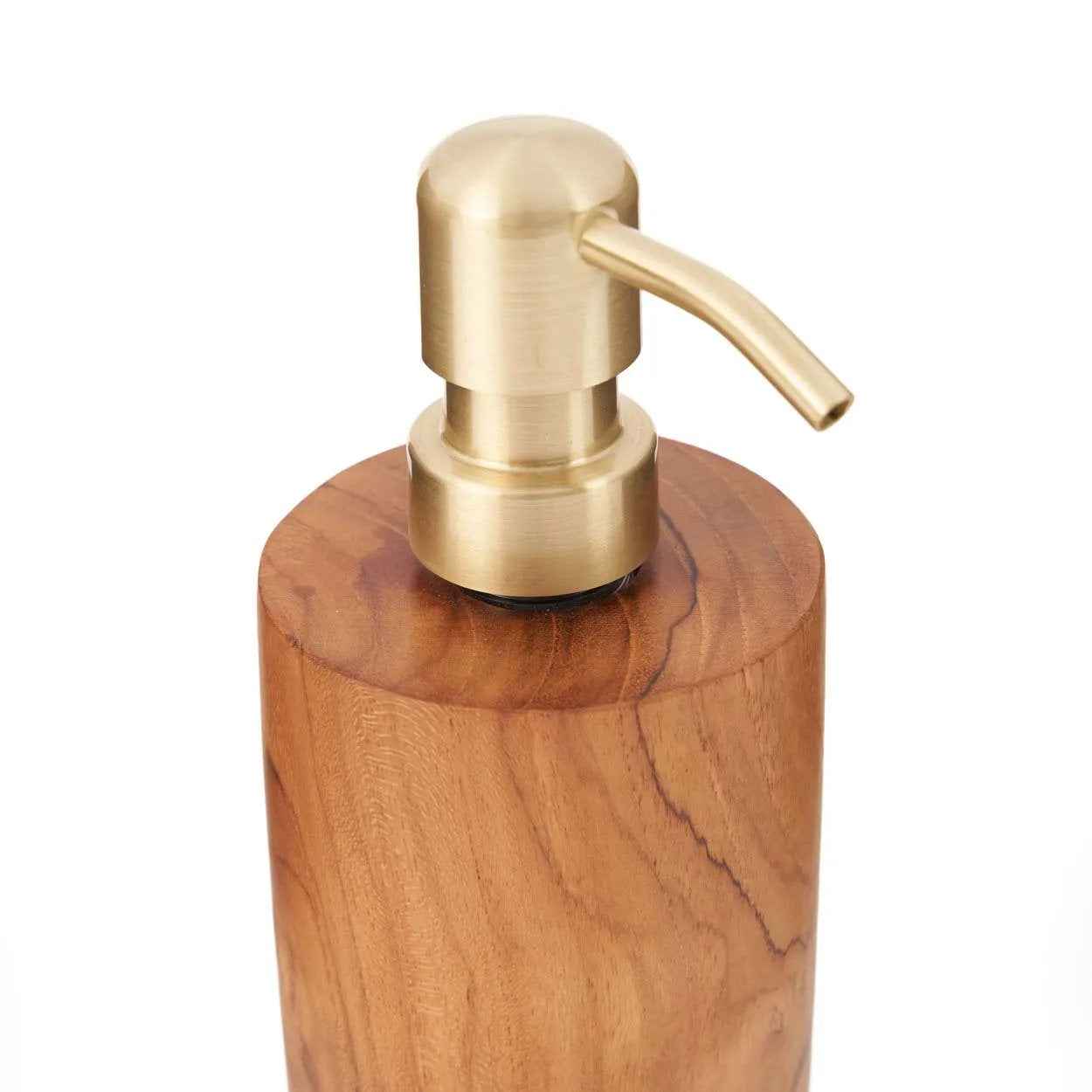 Bambua Wooden Soap Dispenser portasapone teak naturale