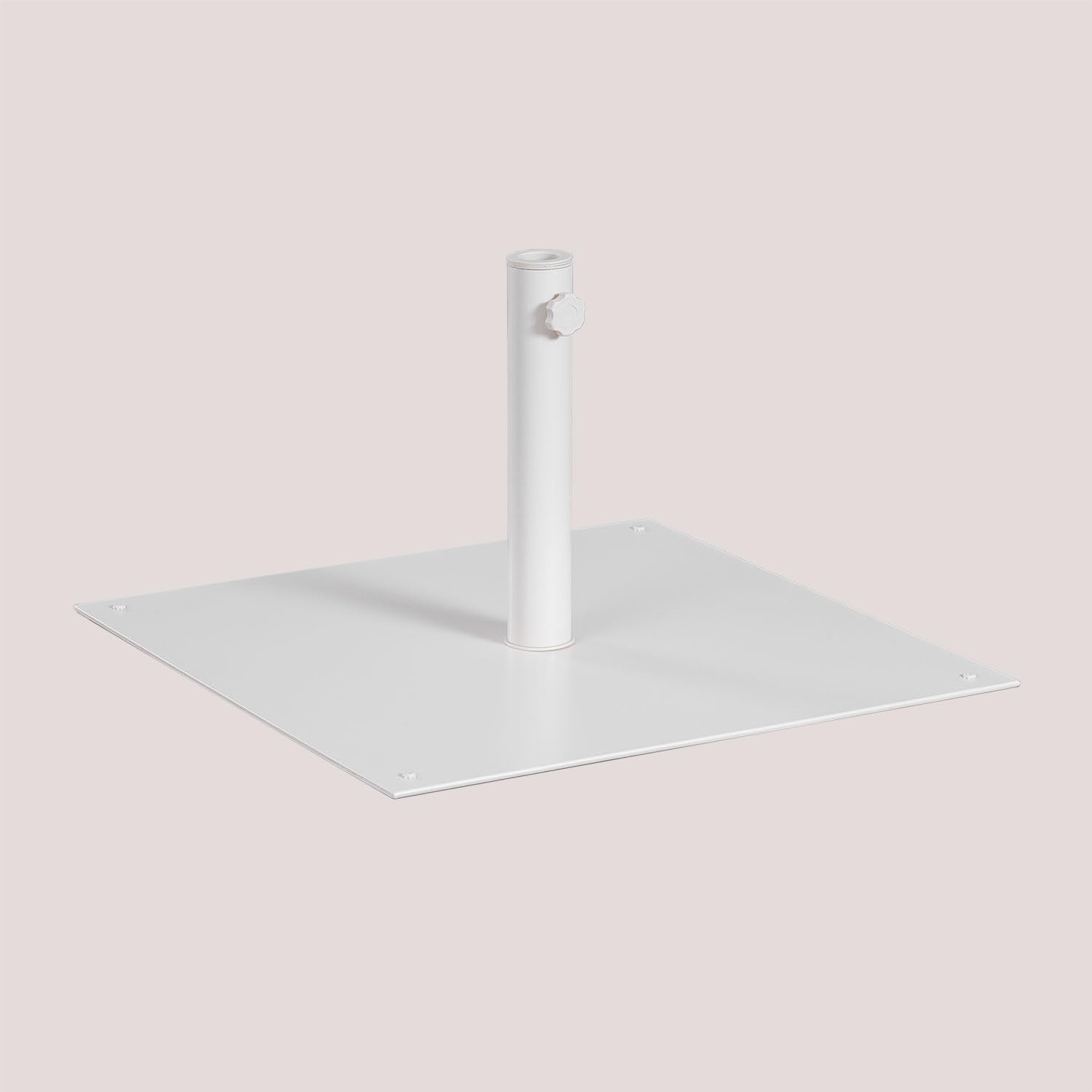 Sklum Peuet base ombrellone quadrata acciaio 62 cm