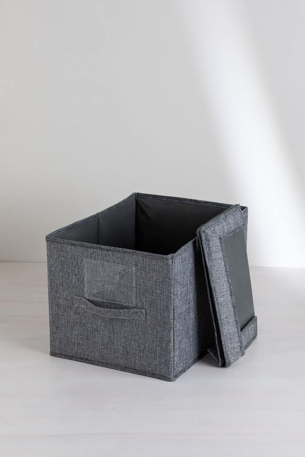 Sklum Tarinna scatola organizer tessuto con coperchio e maniglia