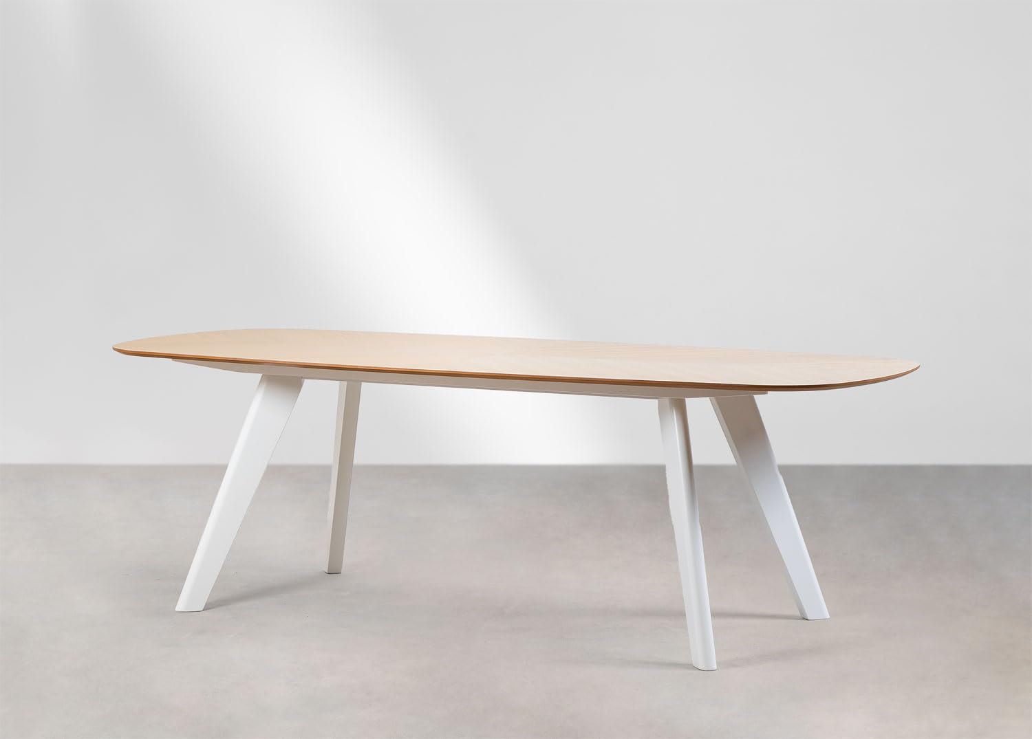 Sklum Onar Tavolo da Pranzo Rettangolare Bianco 240x100 cm