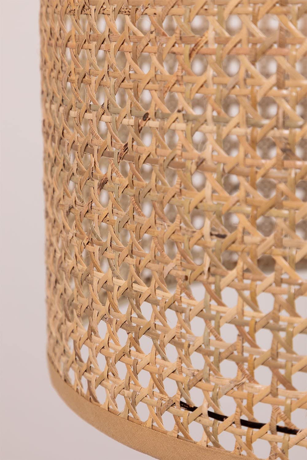 Sklum Serri lampada da soffitto rattan E27 interni