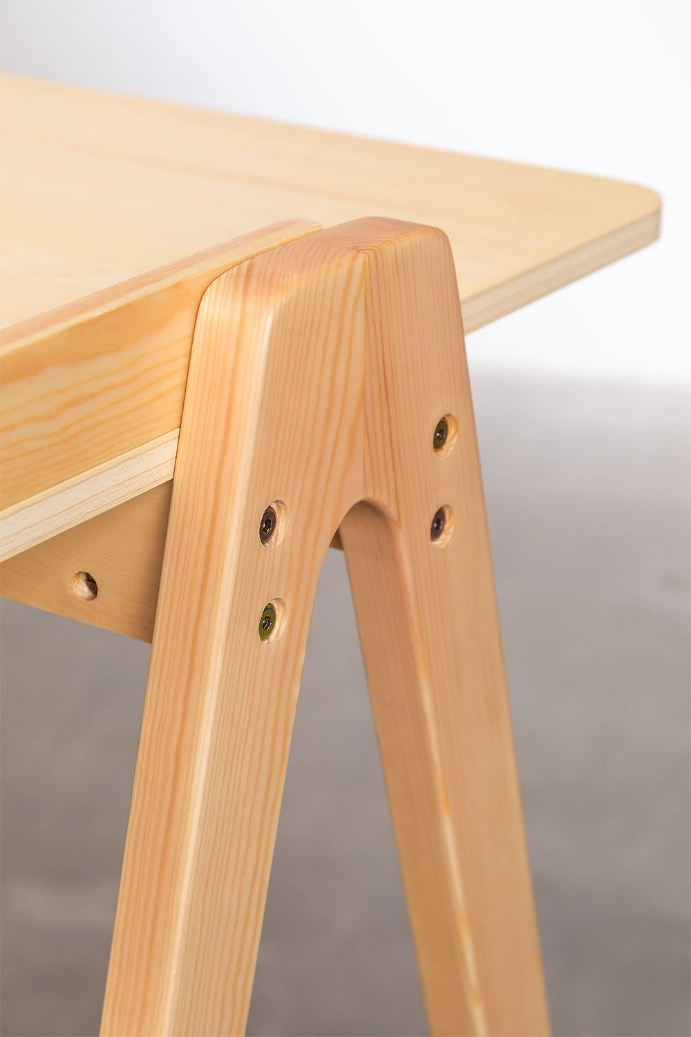 Sklum Kailo Style scrivania legno 123,5 cm gambe cavalletto