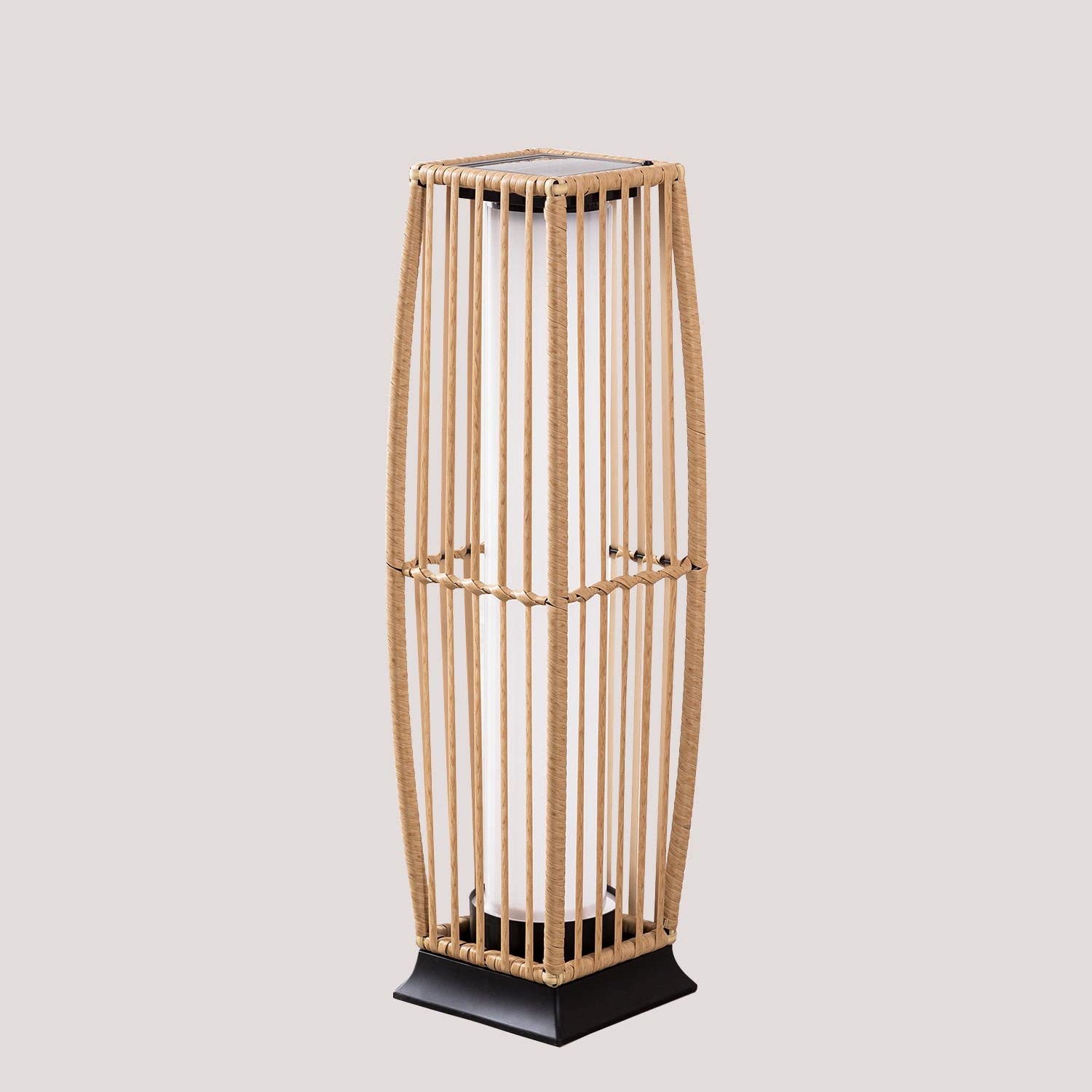 Sklum Arlla lampada da terra solare 68 cm rattan