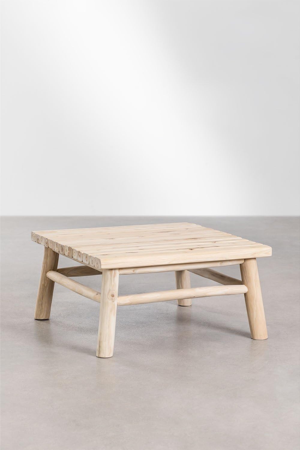 Sklum Narel tavolino soggiorno teak 80x80 cm