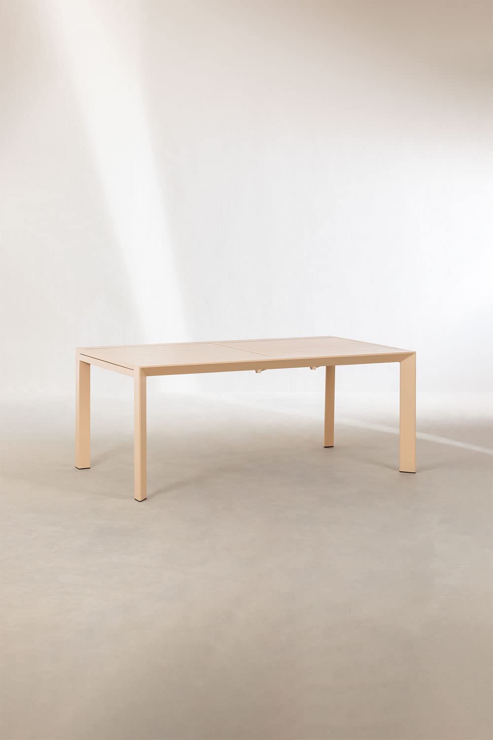 Sklum Starmi tavolo giardino allungabile alluminio beige 180 cm