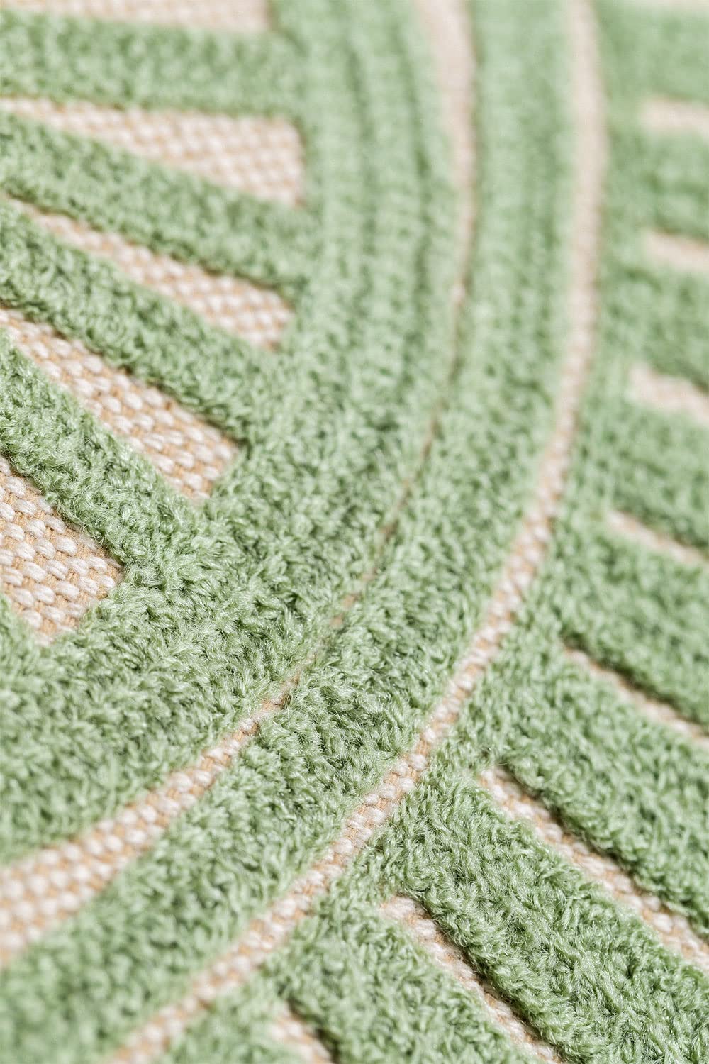 Sklum Osvid cuscino cotone 45x45 cm verde olivastro