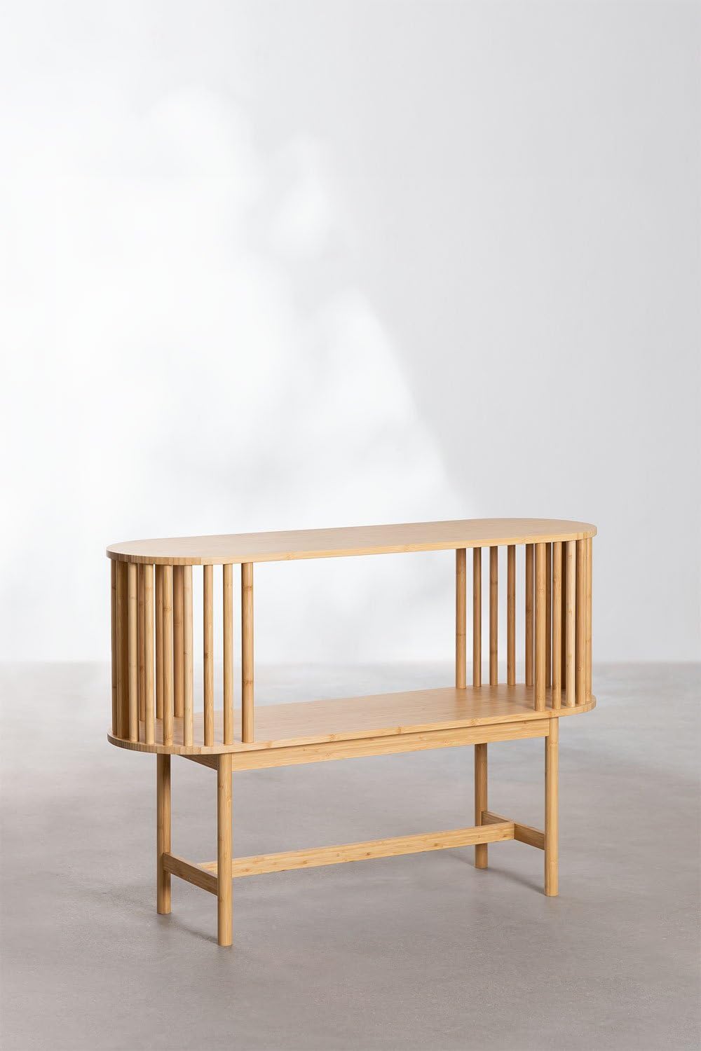 Sklum Connery consolle in bambù 120 cm naturale