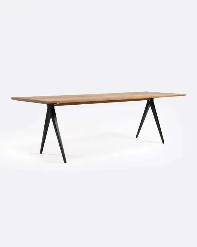 Bambua Liku 200x90x75 tavolo da pranzo teak