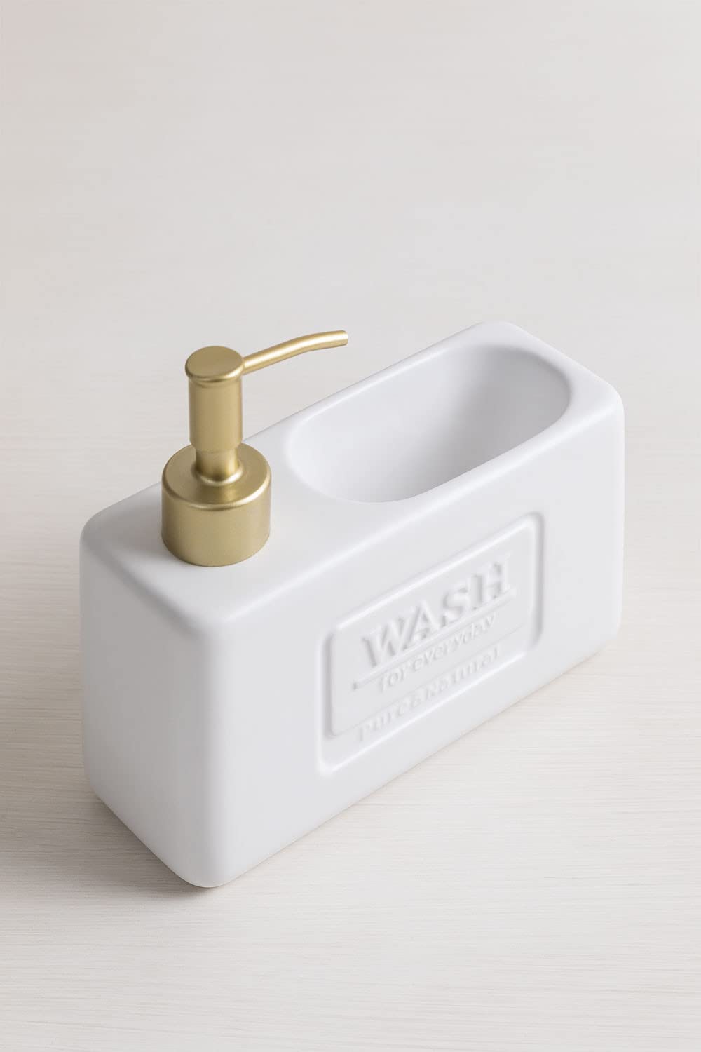 Sklum Yaddiel Gold dispenser sapone ceramica