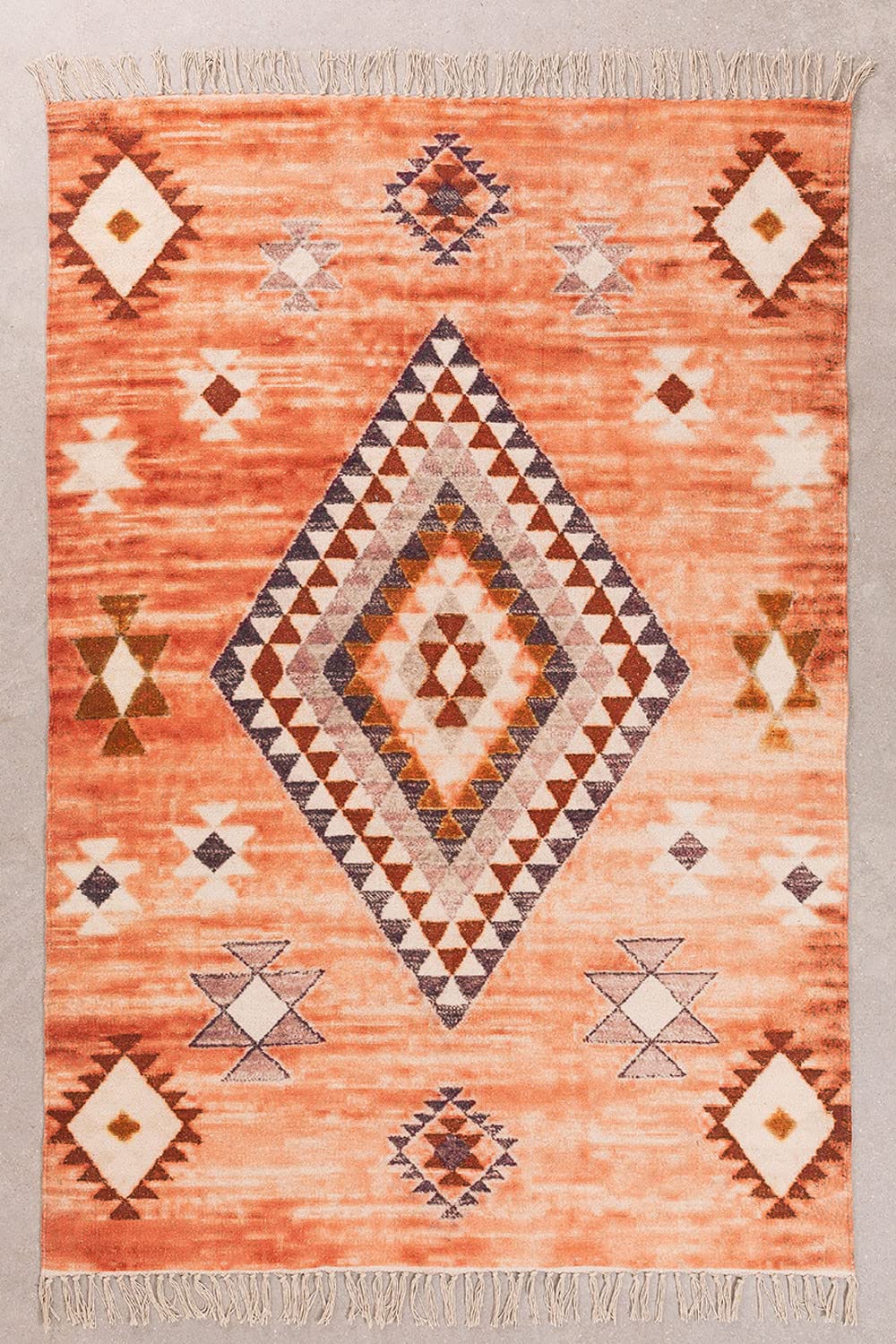 Sklum Kinari Tappeto in cotone 188x123 cm Ethnic Colors