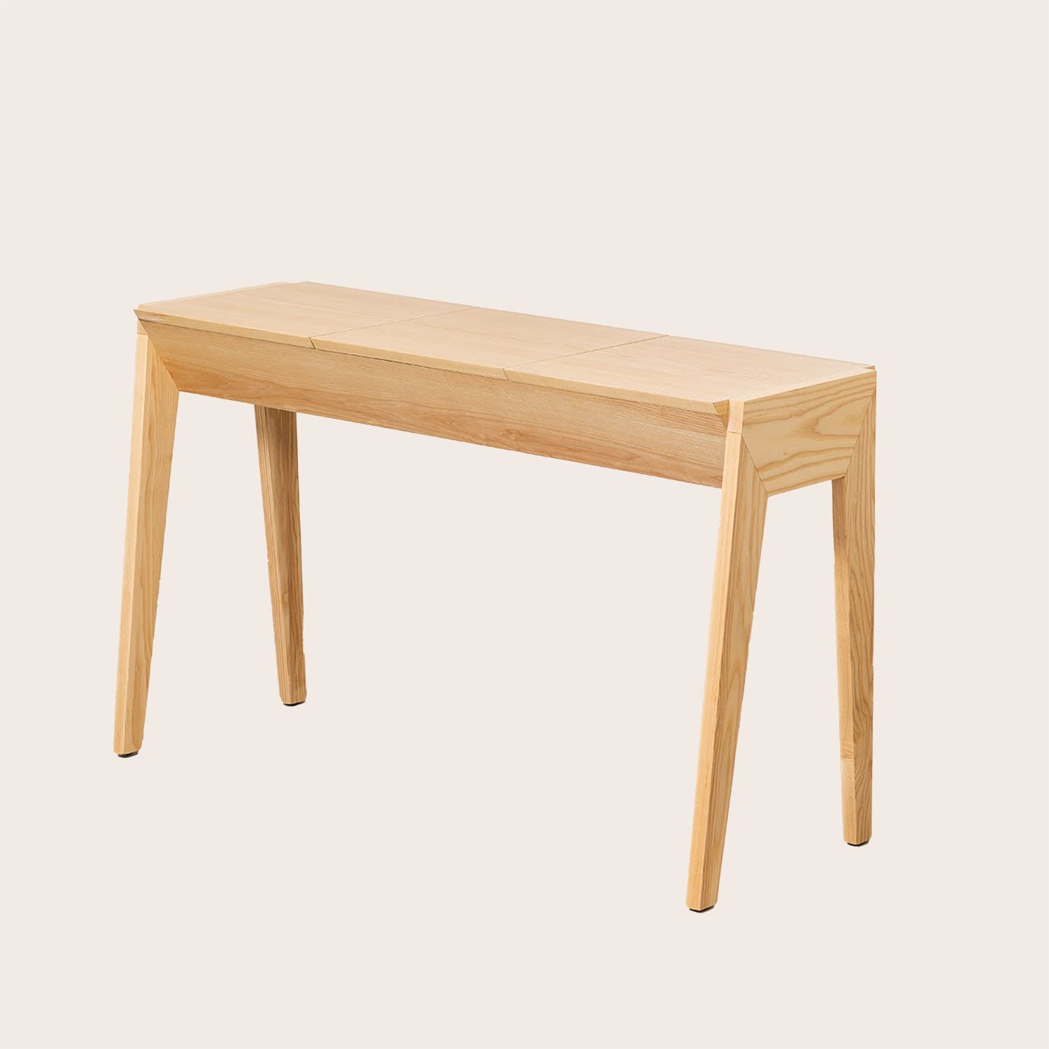 Sklum Ellis scrivania legno frassino naturale 119 cm
