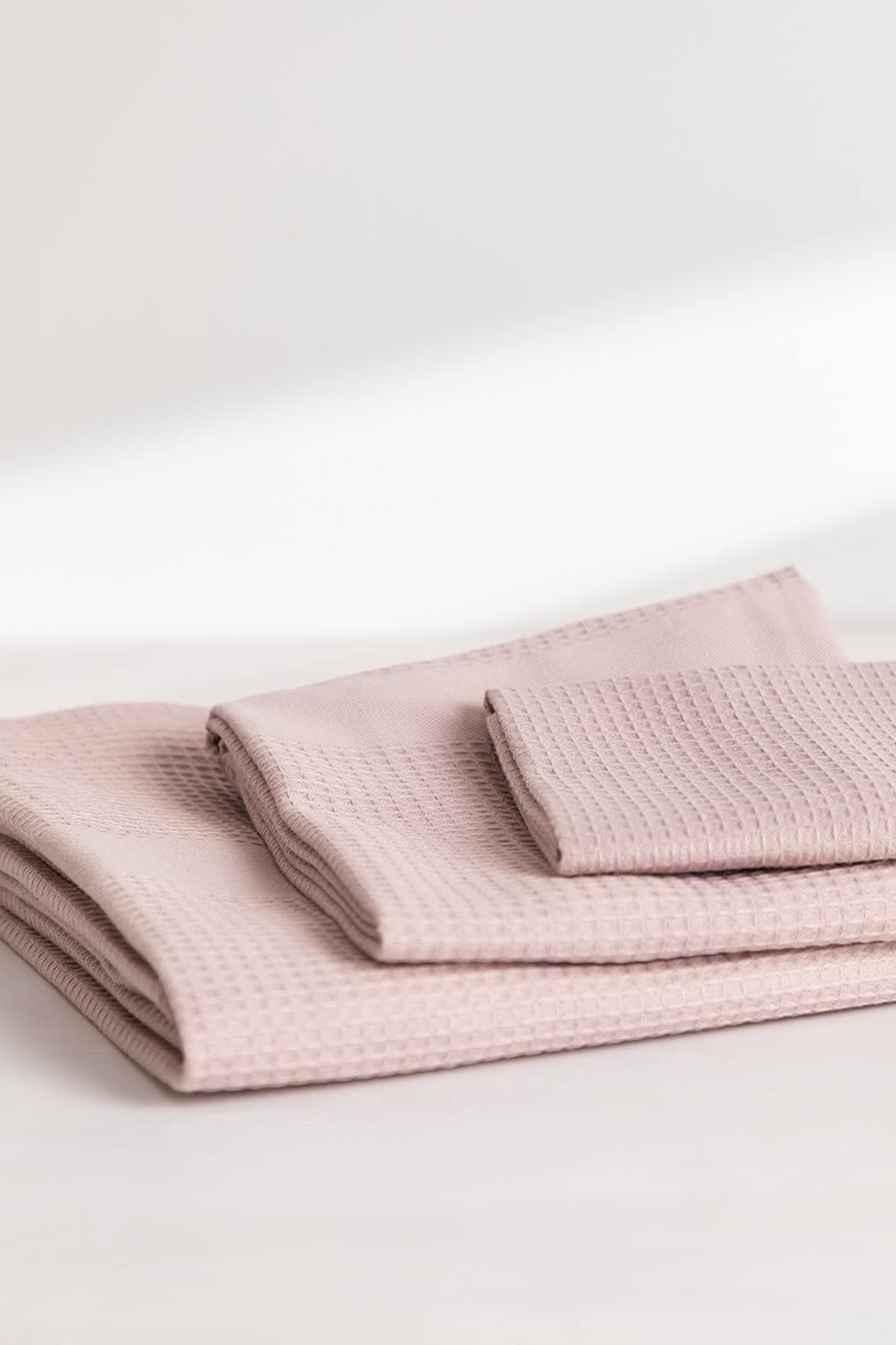 Sklum Yara asciugamano cotone rosa 50x90 cm nido ape