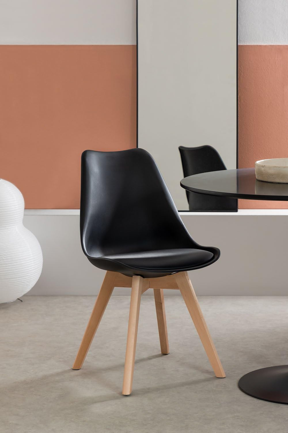 Sklum Nordic sedia pranzo con gambe faggio
