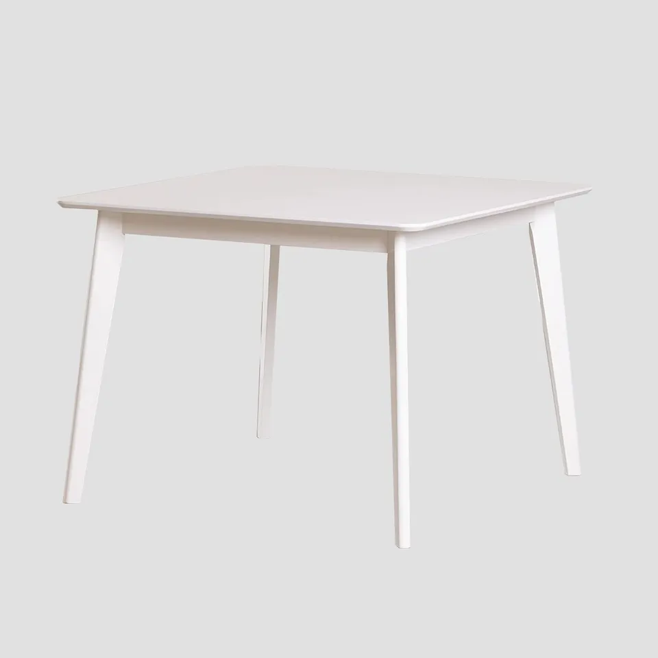Sklum Kerhen tavolo da pranzo quadrato 100x100 cm bianco