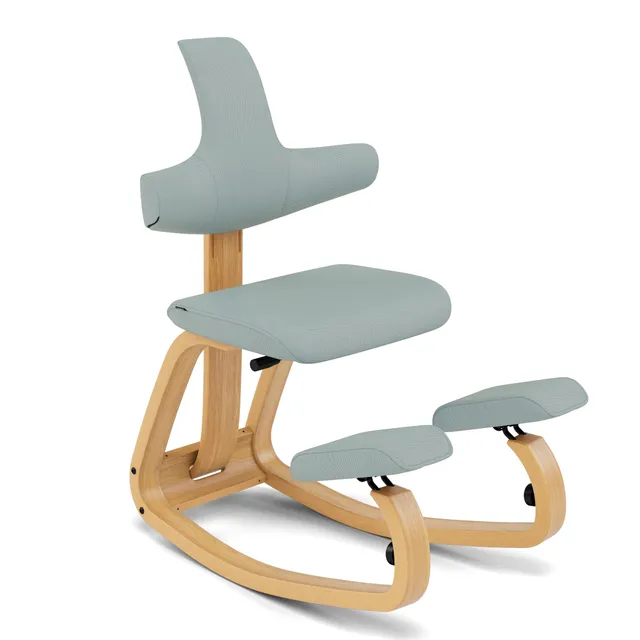 Varier Thatsit sedia ergonomica light brown light green