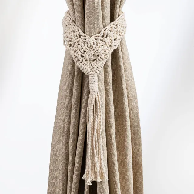 Sklum Ivana fermatende in cotone beige crema set 2