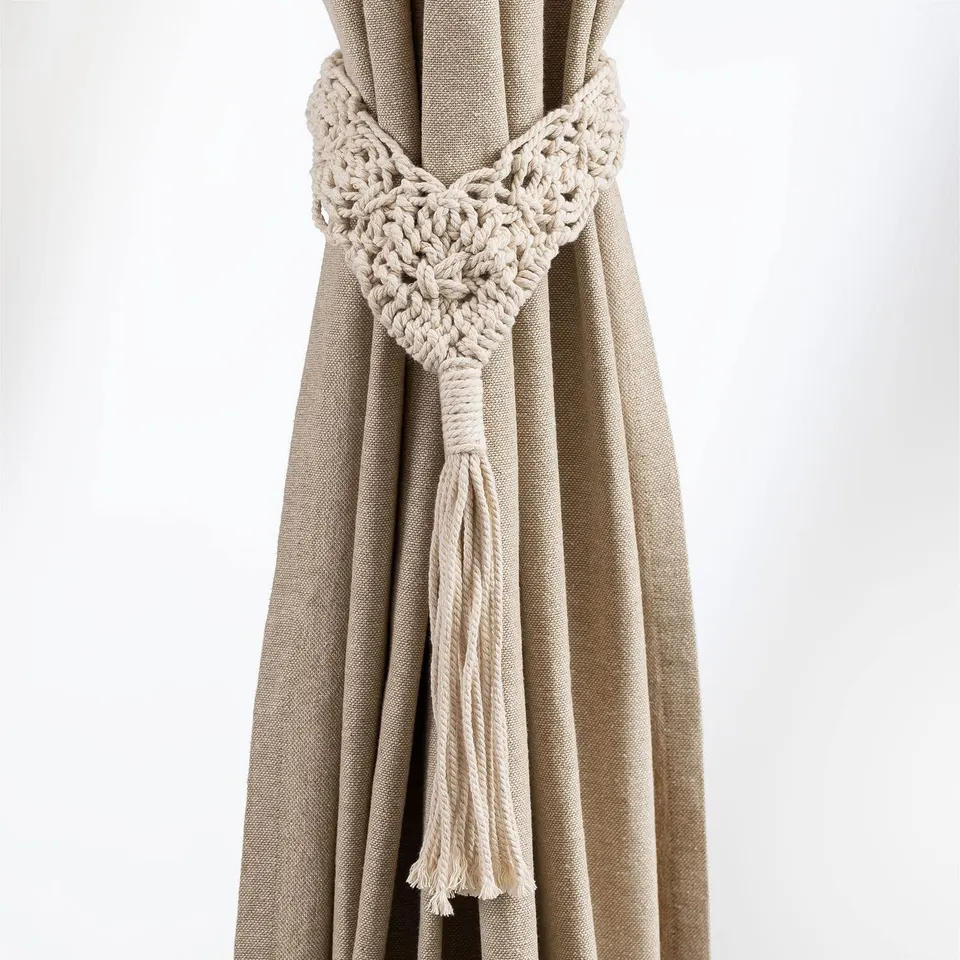 Sklum Ivana fermatende in cotone beige crema set 2