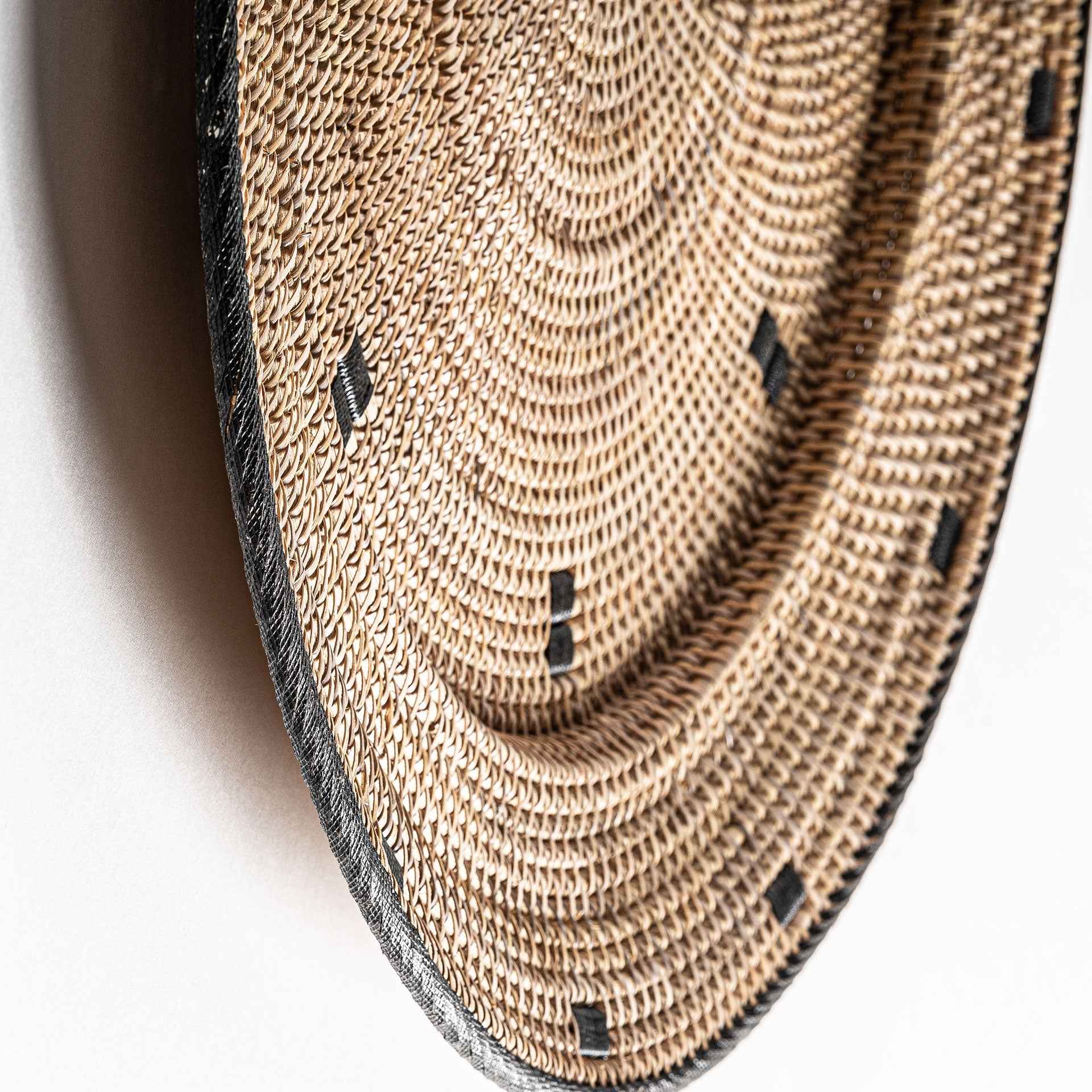 Bambua piatto decorativo rattan parete naturale