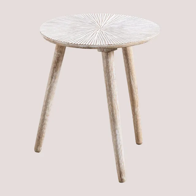 Sklum Nabordi Tavolino Rotondo Mango Ø40 cm