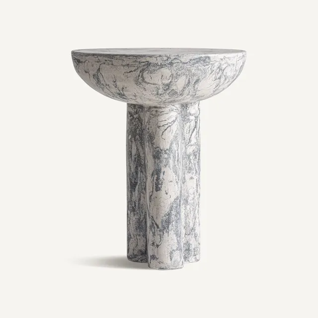 Bambua Holtum tavolino terrazzo grigio