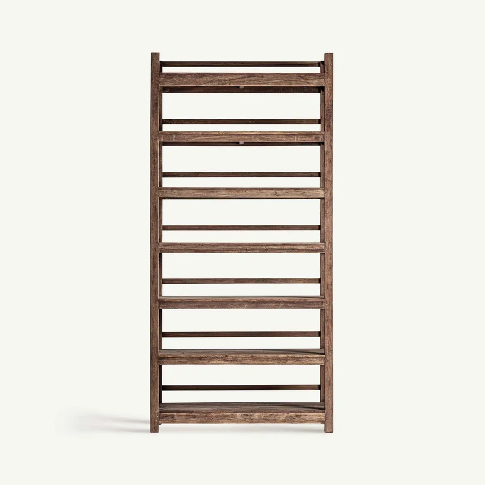 Bambua Helmond libreria alta legno recuperato
