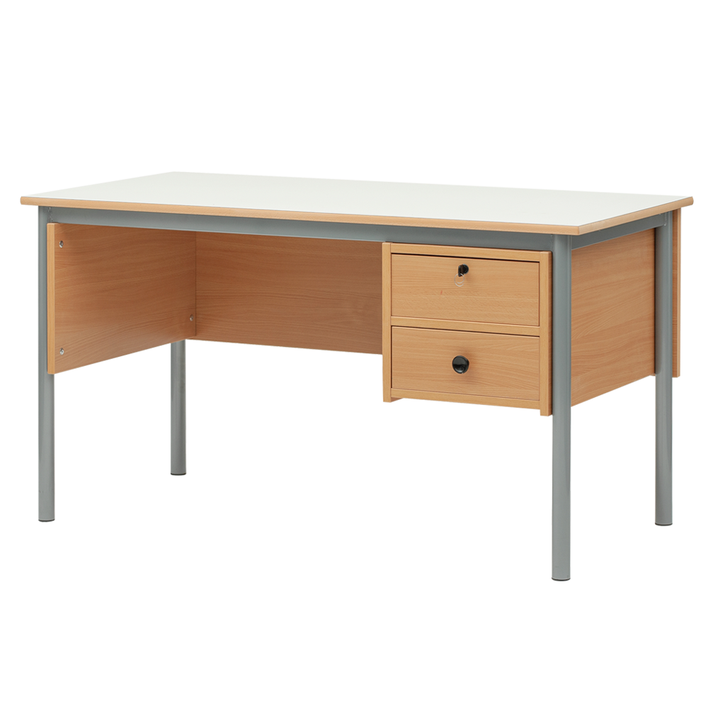 OMSI Cattedra C01 2 Cassetti per Scuola