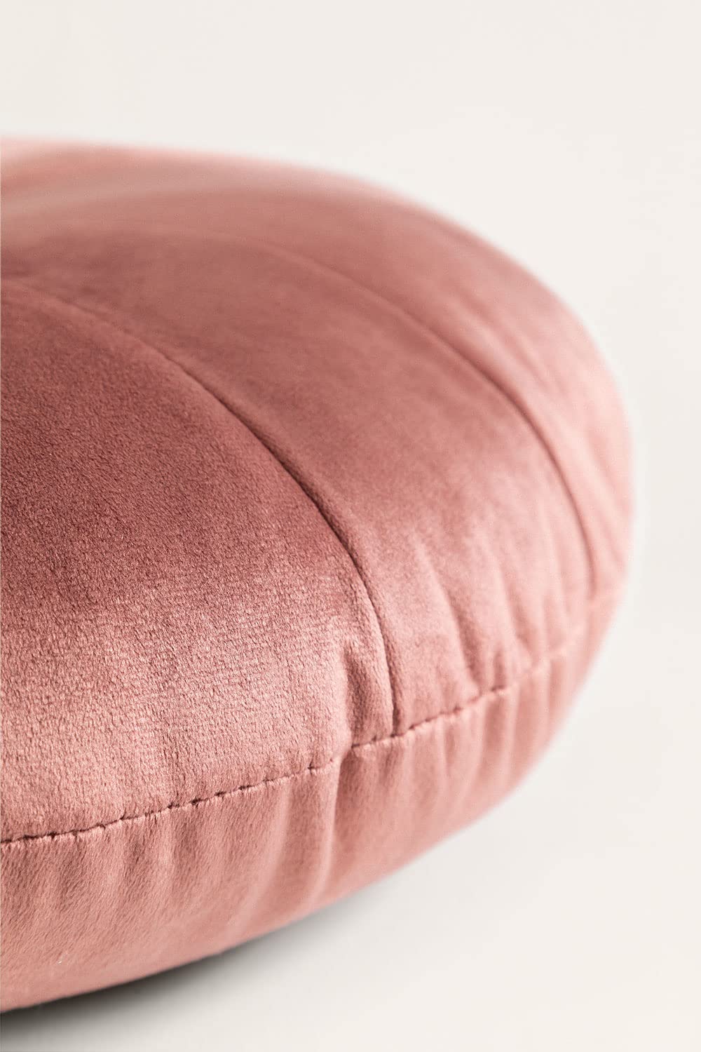 Sklum Kumba cuscino rotondo velluto peonia Ø38 cm