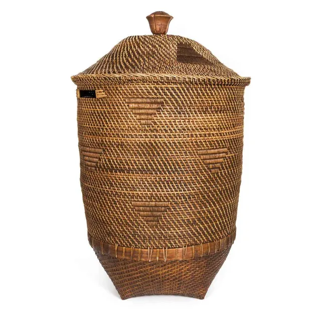 Bambua Colonial cesto portabiancheria XL marrone