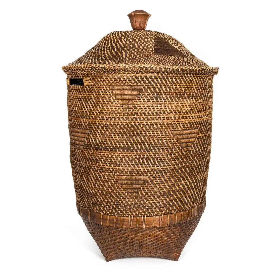 Bambua Colonial cesto portabiancheria XL marrone