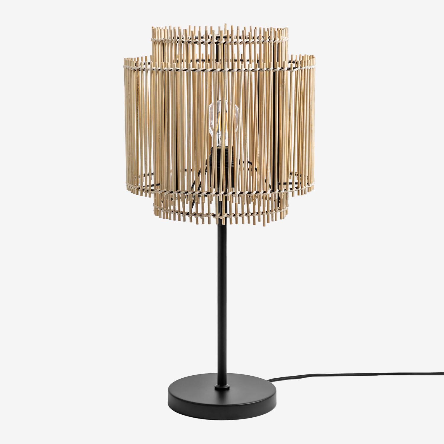 Sklum Kapua Natural Lampada da Tavolo Bambù