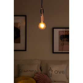 Sklum Metallizzata Clip lampada oro rosa acciaio