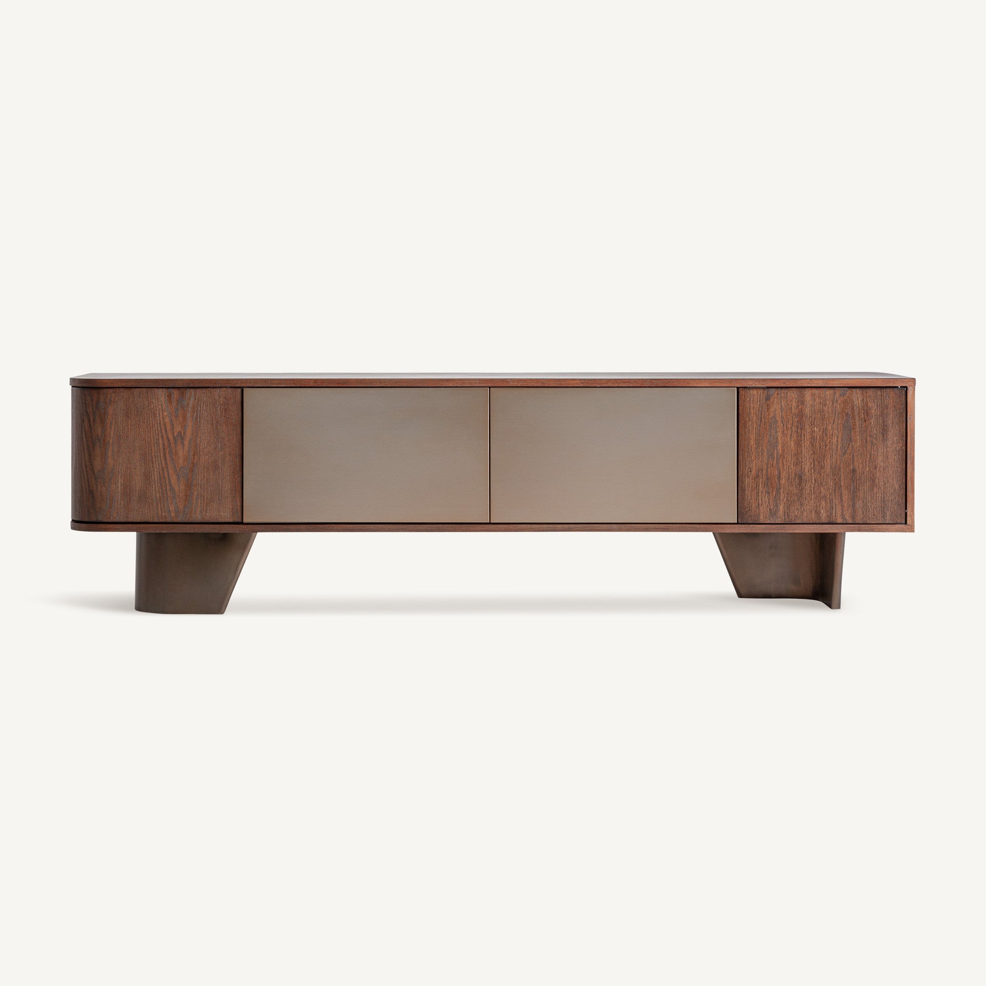 Bambua Bournel mobile TV legno olmo scuro
