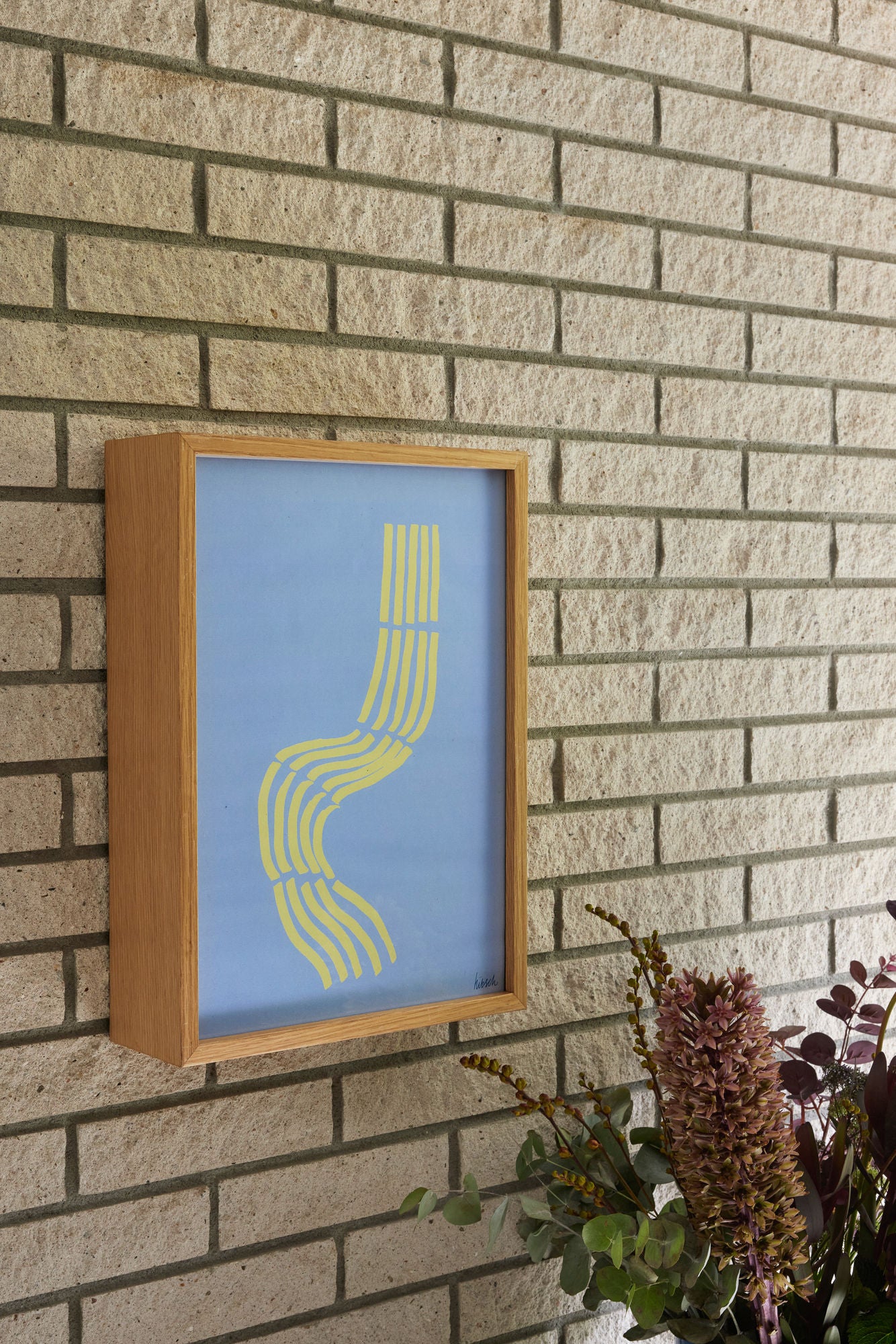 Bambua Hello Frame cornice 29,7x42 natural legno
