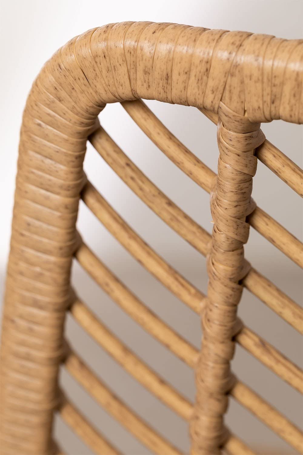 Sklum Gouda sgabello rattan naturale 65 cm
