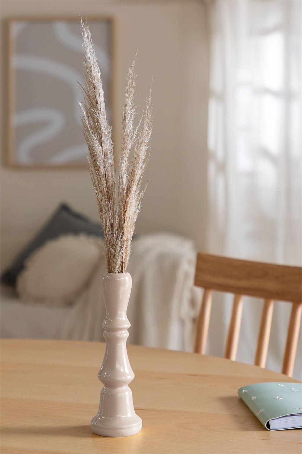 Sklum Litza vaso in ceramica cilindrico 21 cm