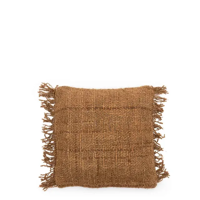 Bambua Oh My Gee federa cuscino marrone 40x40 cotone