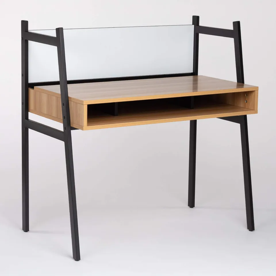 Sklum Rhank Style scrivania nera con lavagna