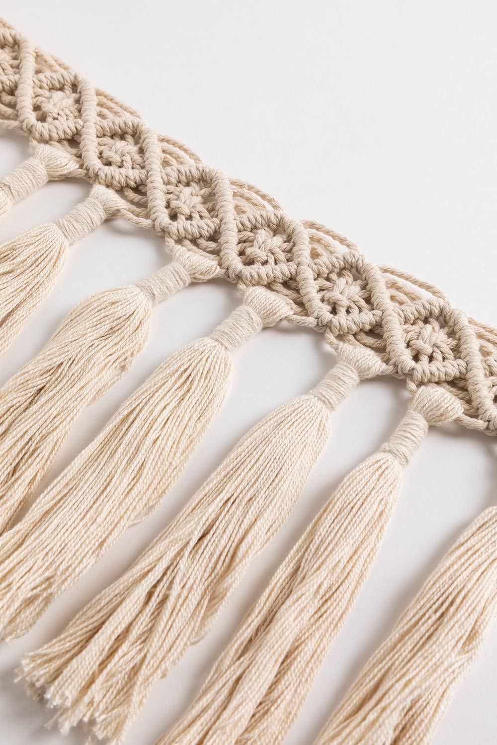 Sklum Milena fermatende in cotone beige crema set 2