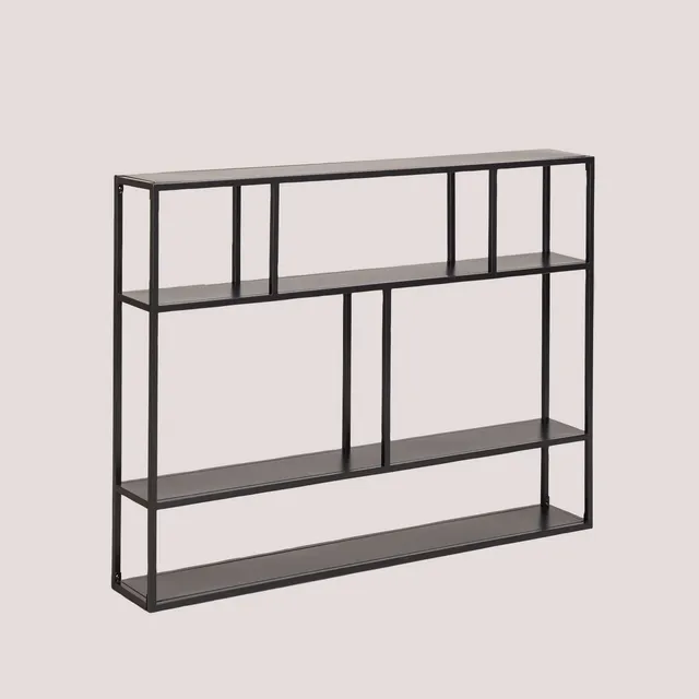 Sklum Thura Scaffale a Parete 120 cm in Metallo