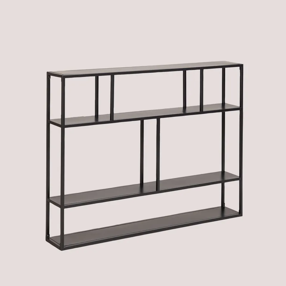 Sklum Thura Scaffale a Parete 120 cm in Metallo
