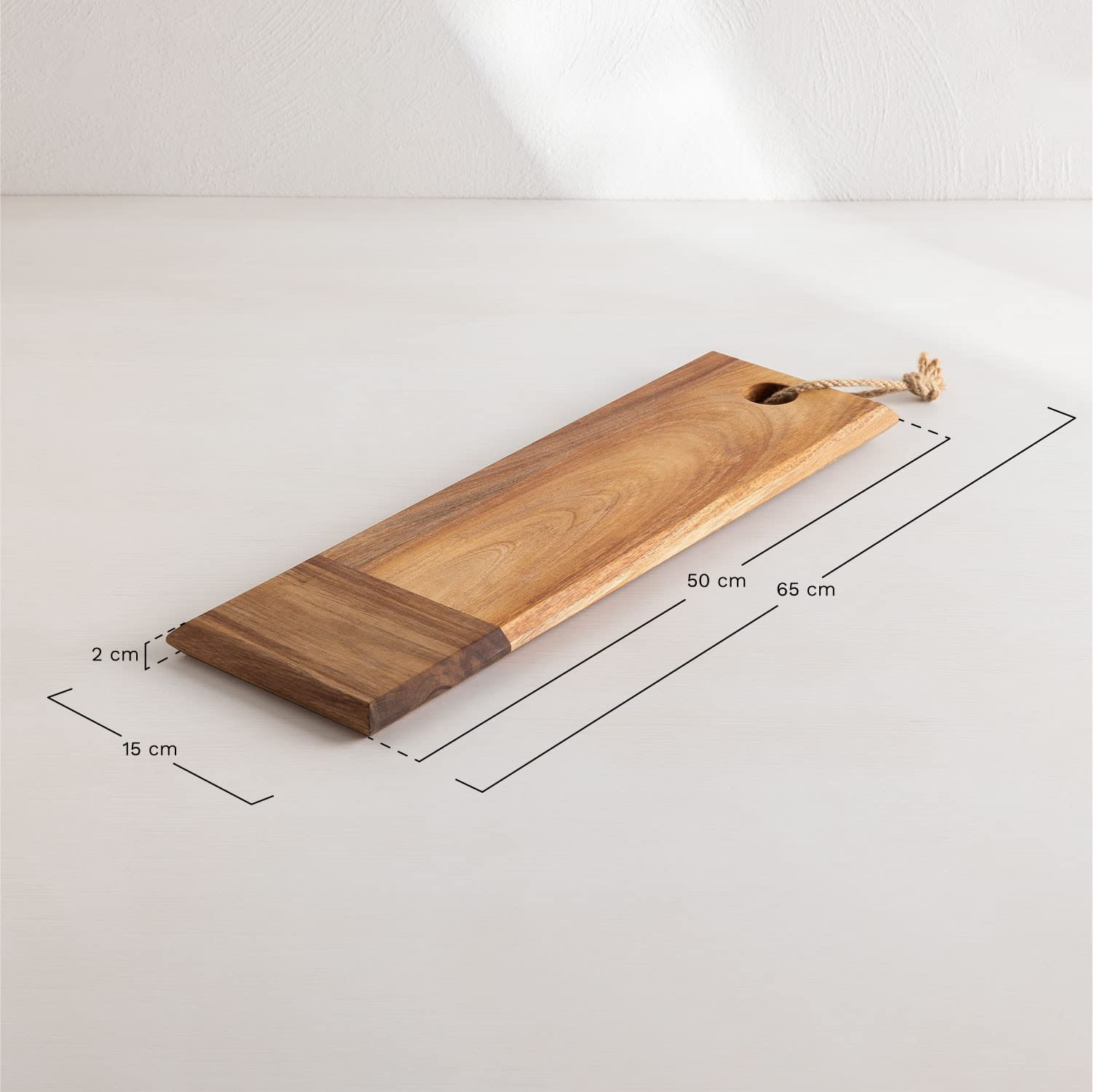 Sklum Raiziel Tagliere Legno Acacia con Foro