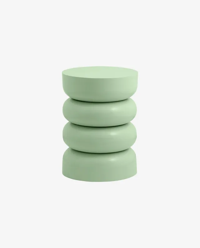 Bambua Jubba tavolino ferro verde chiaro
