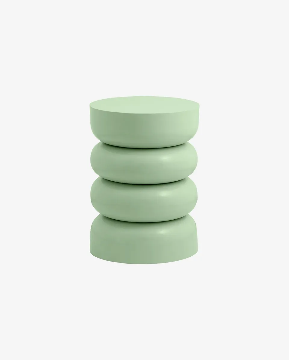 Bambua Jubba tavolino ferro verde chiaro