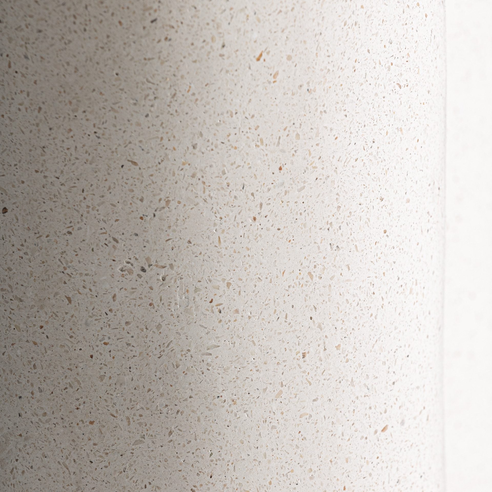 Bambua Broich tavolino terrazzo bianco