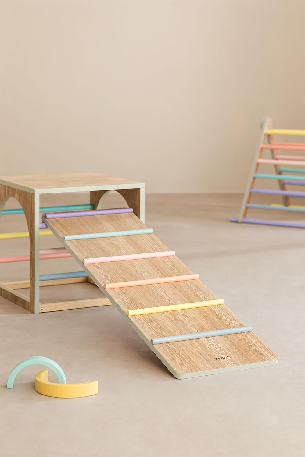 Sklum Pyqer Colors rampa pioli bimbi legno