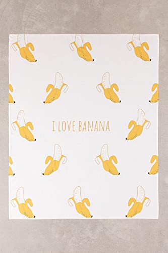 Sklum Fruitti Banana pareo telo mare cotone 170x140