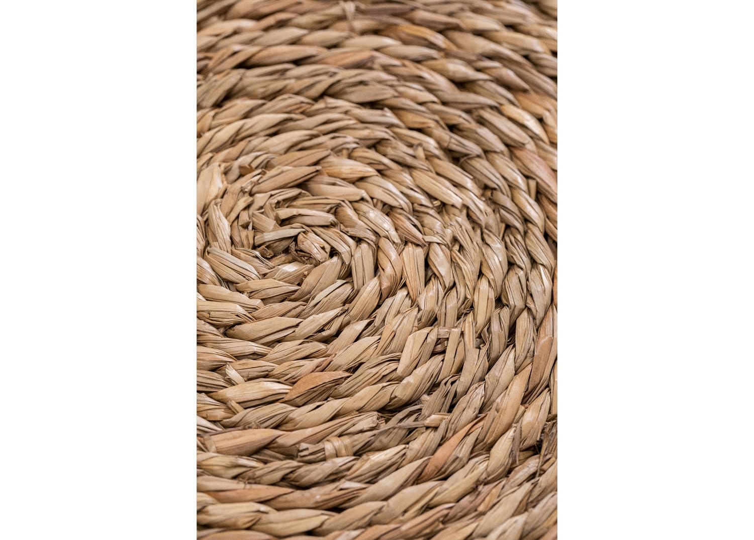 Sklum Drak Tappeto Rotondo Juta Ø145 cm Naturale