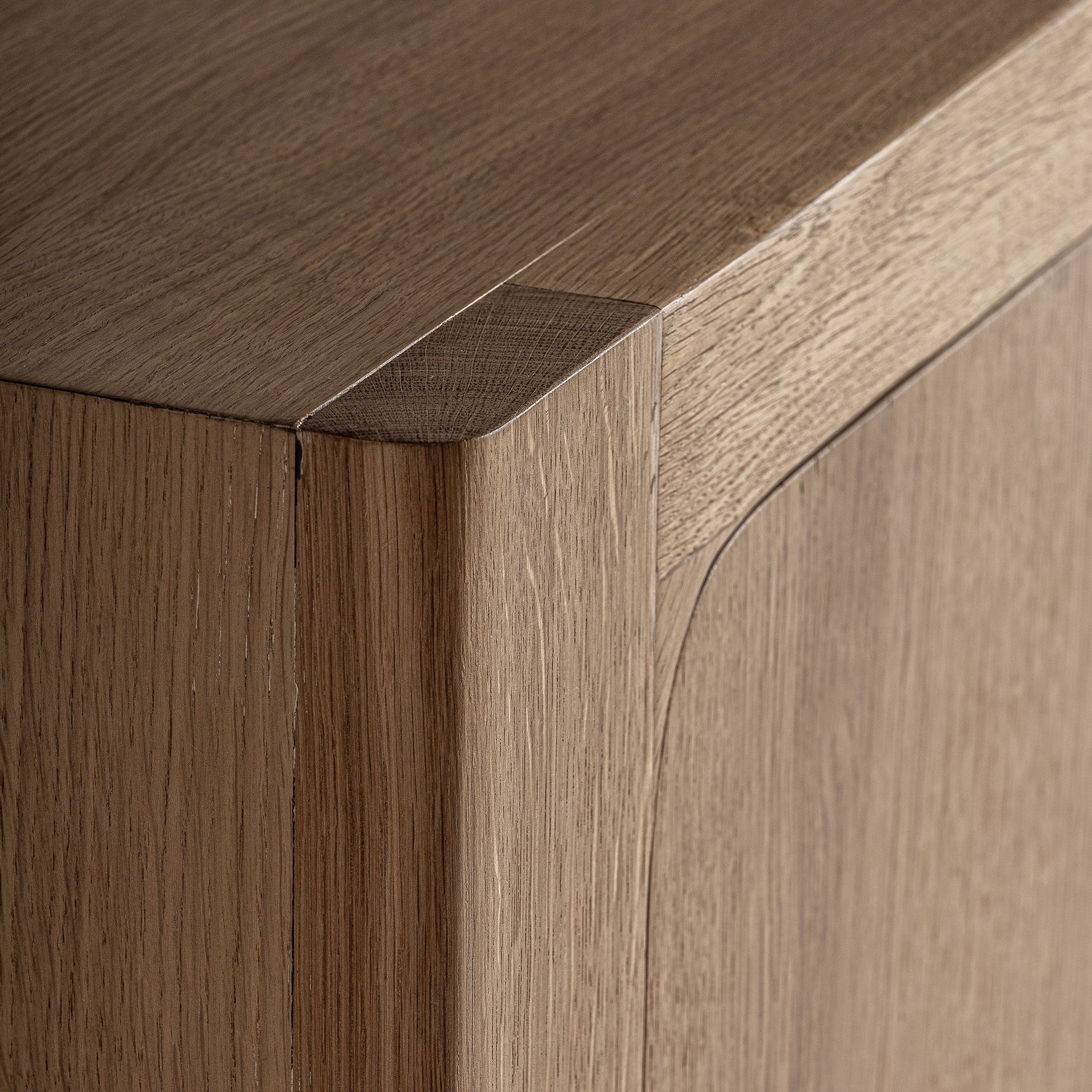 Bambua Zelzate credenza 5 ante rovere chiaro