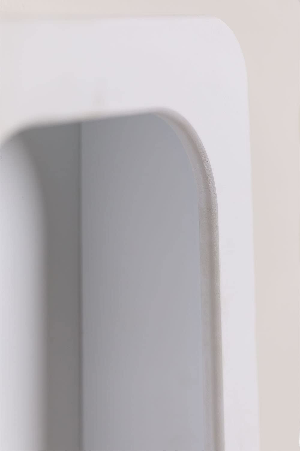 Sklum Edna scaffale a parete in MDF bianco antico