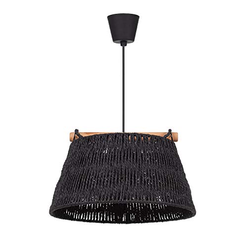 Sklum Druk lampada a soffitto carta nero Ø40 cm